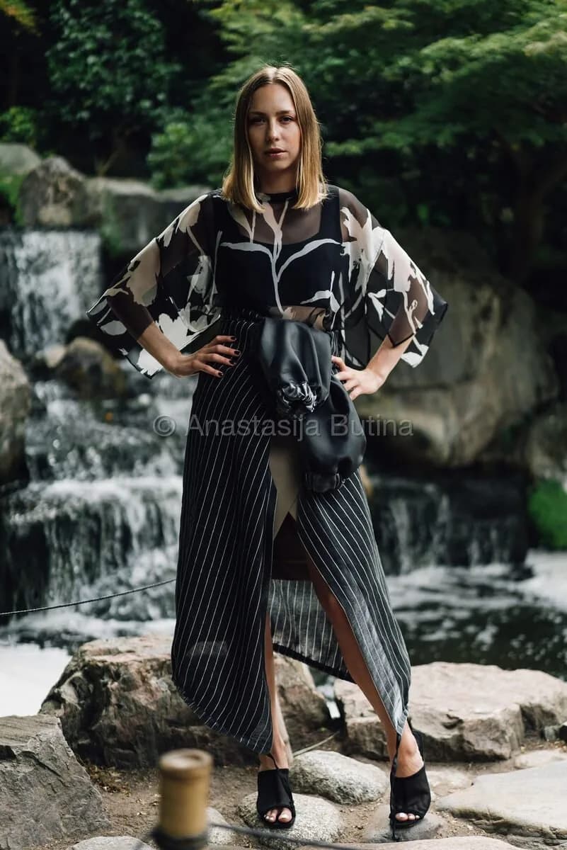 Women's contemporary styling — London editorial shoot