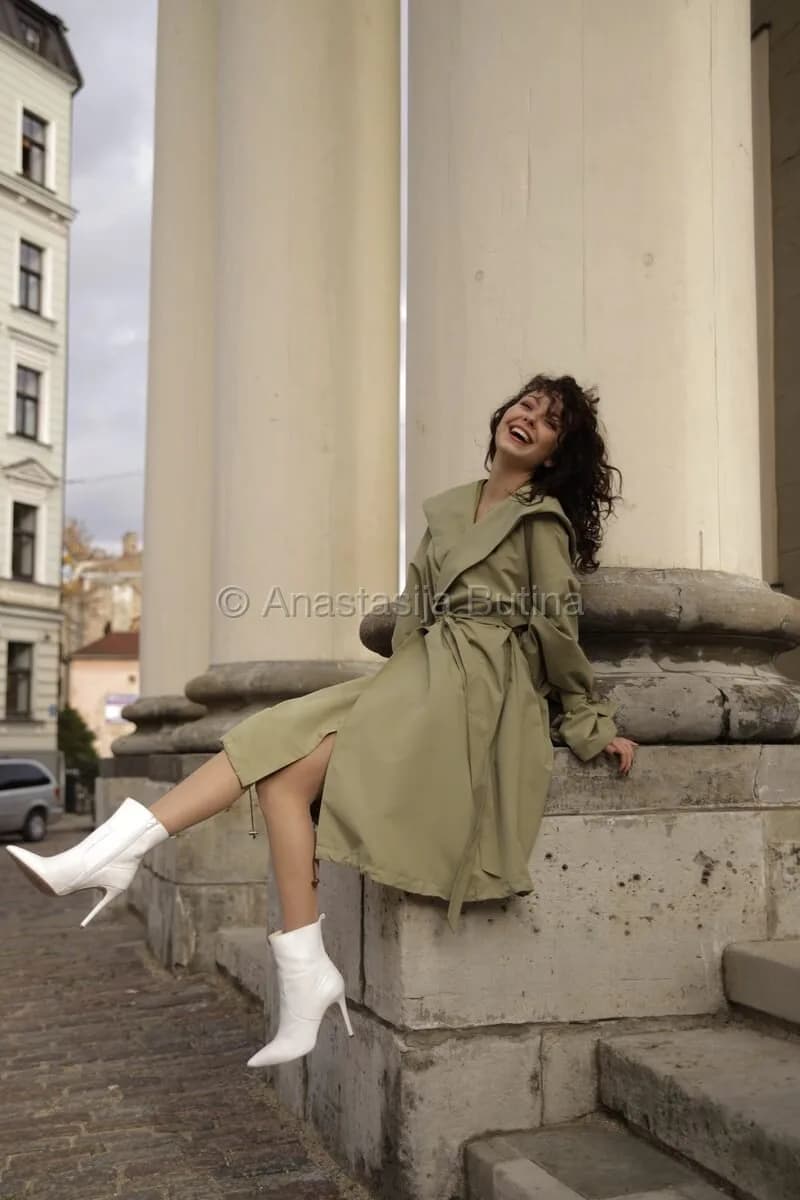 Fashion editorial — London contemporary portrait