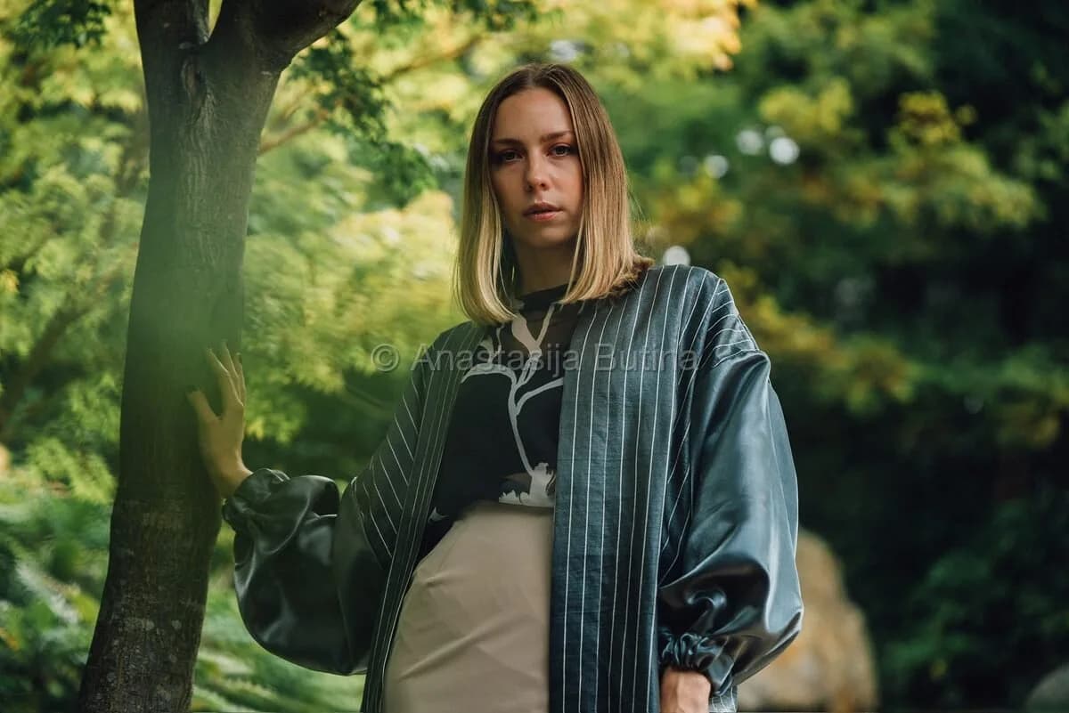 Women's fashion editorial — contemporary portrait London