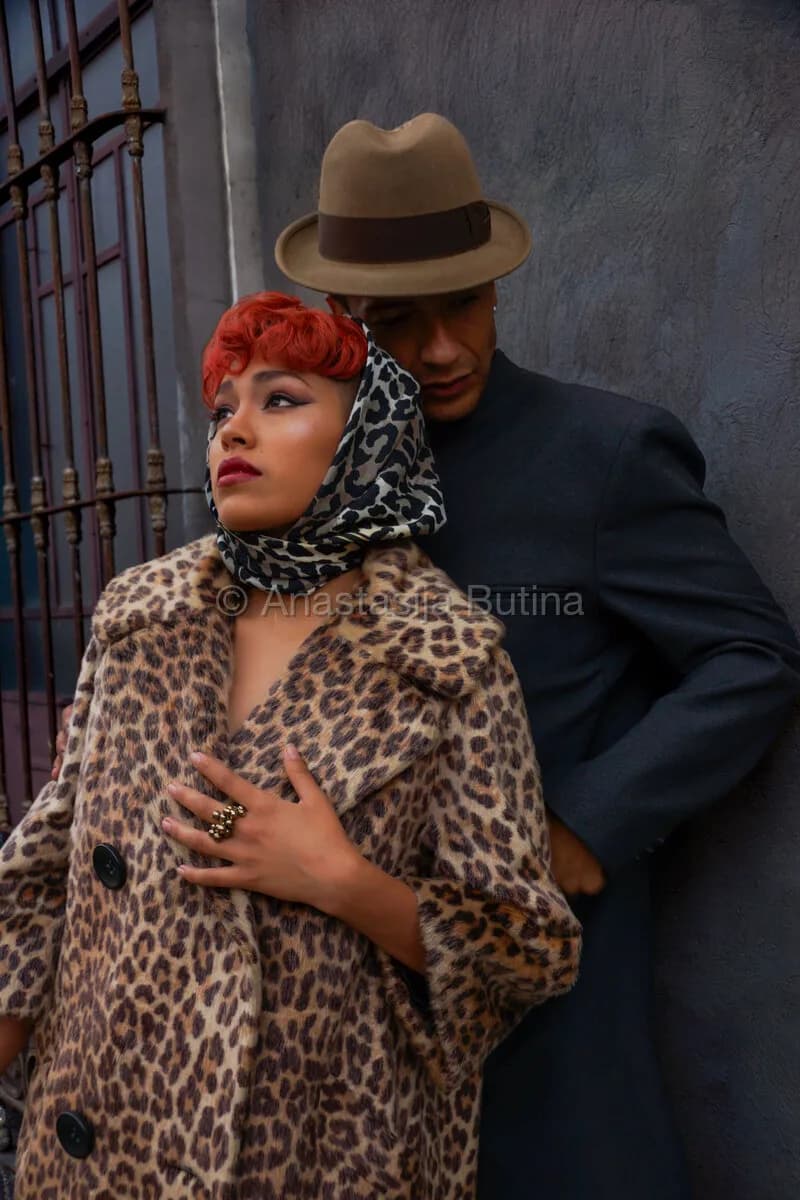 Outdoor portrait collaboration — Puebla fashion shoot