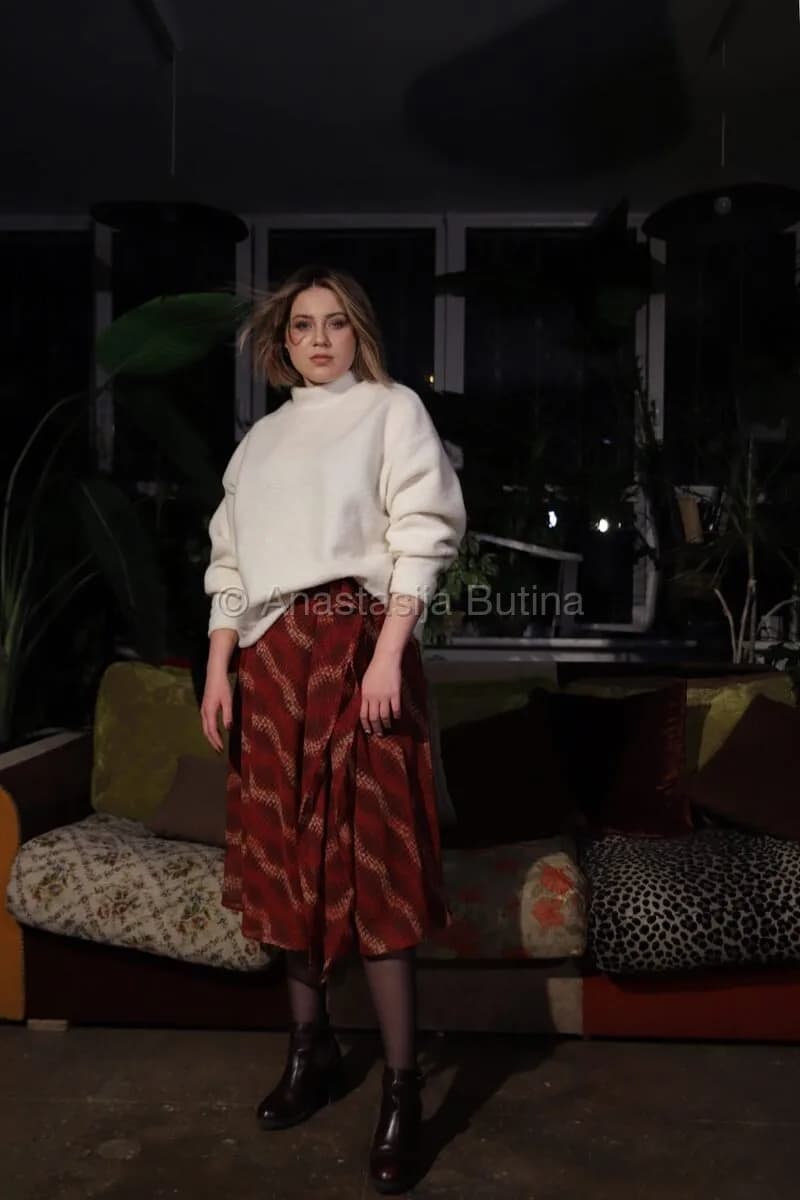 Tapered trousers with precise cut — Hippy Sister Latvian Collection